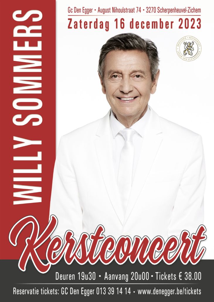 Kerstconcert Willy Sommers