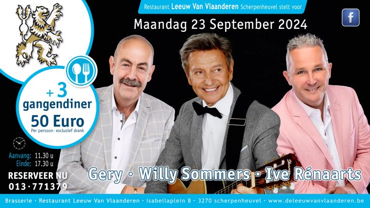 Willy Sommers, Ive Rénaarts & Gery