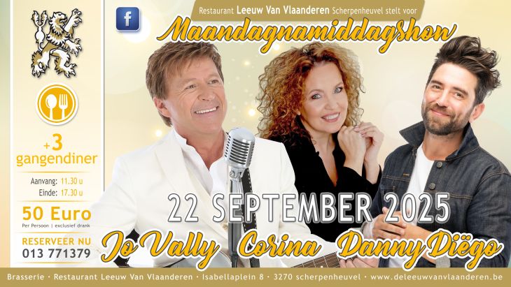 Jo Vally, Corina & Danny Diëgo