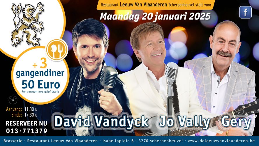 Jo Vally, David Vandijck & Gery